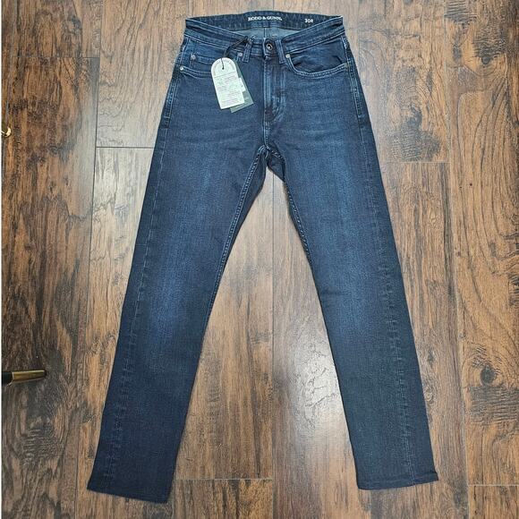 New Rodd & Gunn Weston Straight Fit Italian Denim Size 30R - Picture 2 of 7